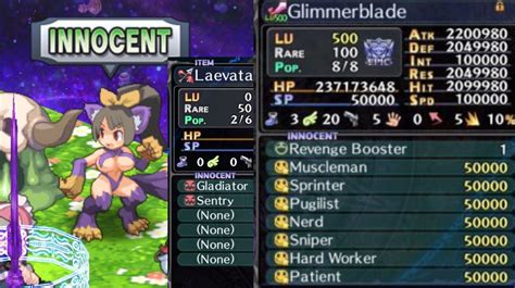 disgaea 5 innocent farm|disgaea 5 weapons list.